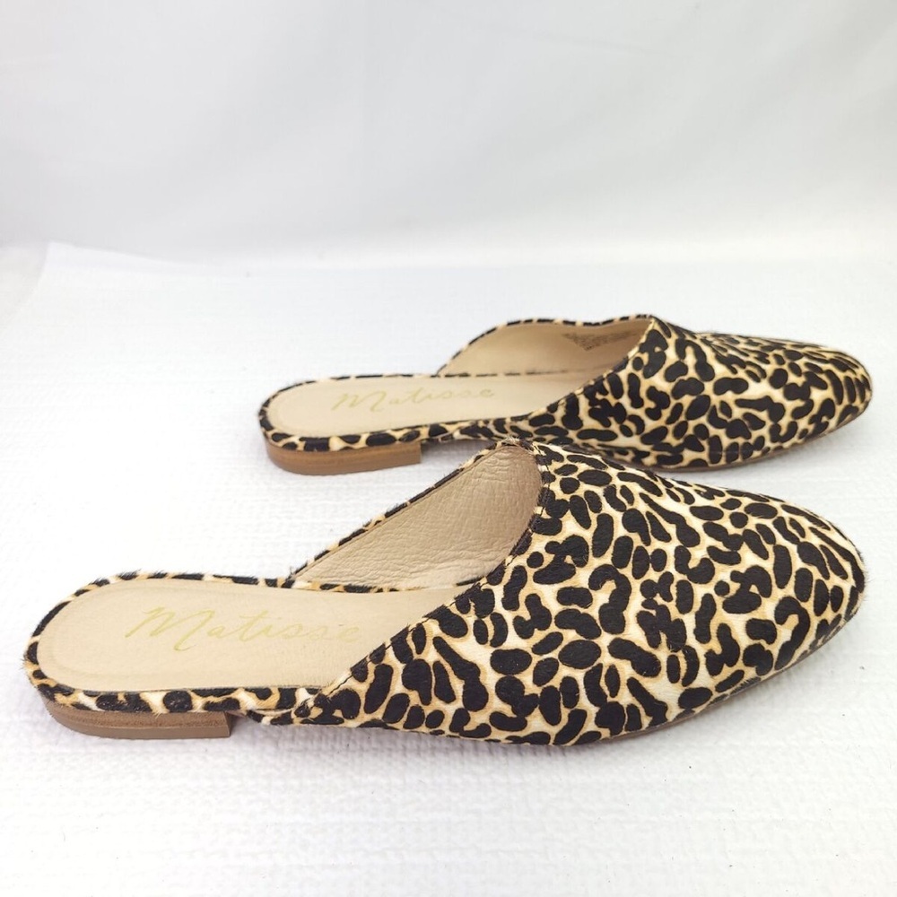 Coconuts by Matisse leopard mule